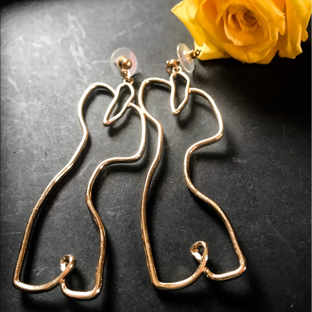 Brand New Never Worn Mango Earrings